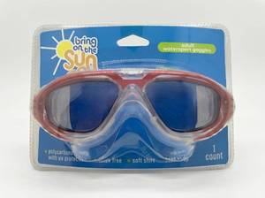lot 4217 image: Bring On The Sun Adult Water Sport Swim Goggles
