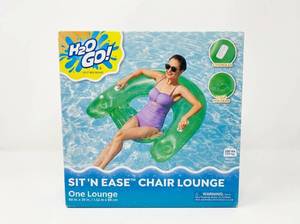 lot 4221 image: H2O Go Sitn Ease Chair Lounge Green 60in x 39in