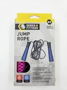 lot 4229 image: Series 8 Fitness Jump Rope with Adjustable Handles