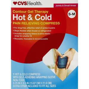 lot 4236 image: CVS Health Contour Gel Therapy Hot & Cold Compress S-M