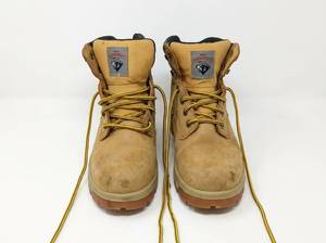 lot 4239 image: Herman Survivors Work Boots Wheat Leather Size Men 6W