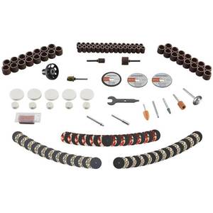 lot 4245 image: Dremel 710-08 160-Piece Rotary Tool Accessory Kit