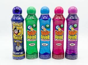 lot 4248 image: Dabbin Fever Spray Paint Set - 5 Colors w Caps