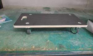 lot 4294 image: Vevor Dolly Platform w Green Wheels
