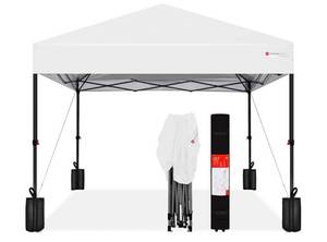 lot 64704 image: PURPLE, Best Choice Products 10x10 Pop Up Canopy Tent, EZ Setup - Retail $100