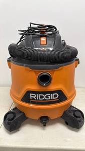 lot 1 image: RIDGID HD14000 6.0 PHP WetDry Vacuum 10.5A 120V (w Hose but no attachments)