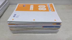 lot 43 image: Assorted Filler Paper - Graph & College Ruled