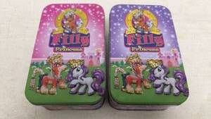 lot 63 image: Filly Princess Collection 2-Tin Set with Figures & Stickers