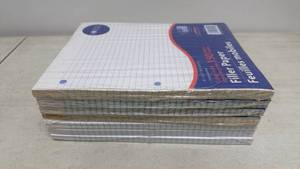 lot 73 image: Filler Paper Lot (College Ruled) 150-Sheet Packs - 7 Packs