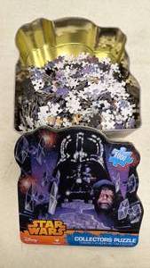 lot 75 image: Star Wars Collectors Puzzle (1000 Piece 18x24 Inches) w Tin