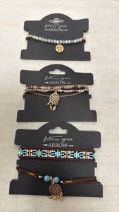 lot 94 image: Follow Your Arrow Beaded Bracelets - Lot of 4
