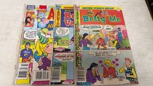 lot 106 image: Archie Comics Group Betty and Veronica Comic Books Lot of 4 Issues