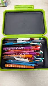 lot 133 image: FlexiStorage Pen and Pencil Storage Case with Writing Instruments