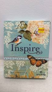 lot 143 image: Inspire Bible NLT New Living Translation Creative Art Journaling