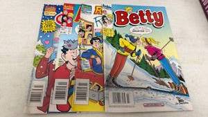 lot 147 image: Archie Comics 4 Issue Lot