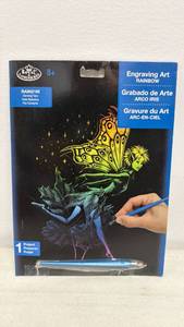 lot 167 image: Royal Brush Engraving Art Rainbow Dancing Fairy RAIN21M