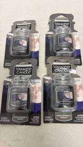 lot 170 image: Yankee Candle Midsummers Night Car Jar Ultimate Air Freshener Lot of 4