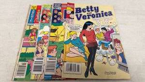 lot 185 image: Archie Comics Betty and Veronica Lot of 4