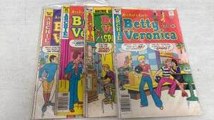 lot 187 image: Archie Comics Betty and Veronica Comic Books Lot of 4 Issues