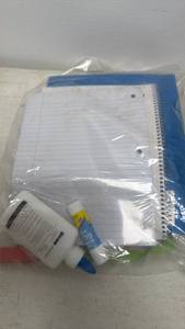 lot 197 image: School Supplies Bundle Lot 12-Piece Back to School Kit with Notebook Pencils