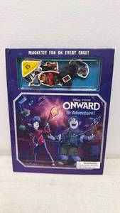 lot 201 image: Disney Pixar Onward To Adventure Magnetic Activity Book with 14 Magnets