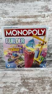lot 125 image: New Monopoly Builder Family Strategy Board Game by Hasbro Gaming