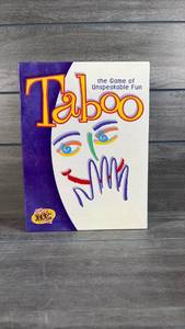 lot 132 image: New Hasbro Taboo The Game of Unspeakable Fun Adult