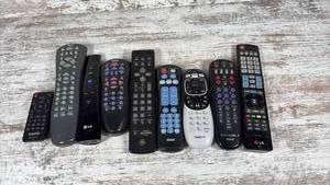lot 135 image: 9 Mixed Brand Remote Control Collection