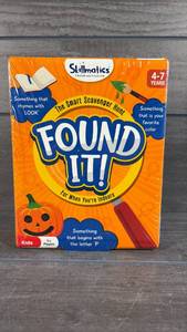 lot 146 image: New Skillmatics Found It The Smart Scavenger Hunt Card Game 4-7 Years