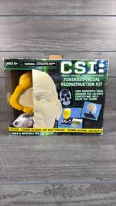 lot 147 image: CSI Crime Scene Investigation Forensic Facial Reconstruction Kit