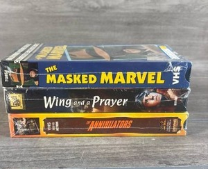 lot 152 image: 3 VHS Tapes&nbsp