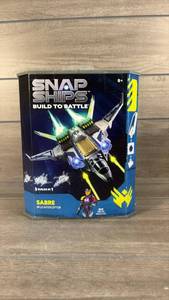 lot 185 image: Snap Ships Build to Battle Sabre XF-23 Interceptor 3 Builds in 1
