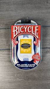 lot 218 image: BicyCuff 5 Electronic Bicycle Black Jack and Deuces Wild