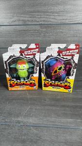 lot 242 image: Scatterz Scabz and Bonoboz Action Figures Lot of 2