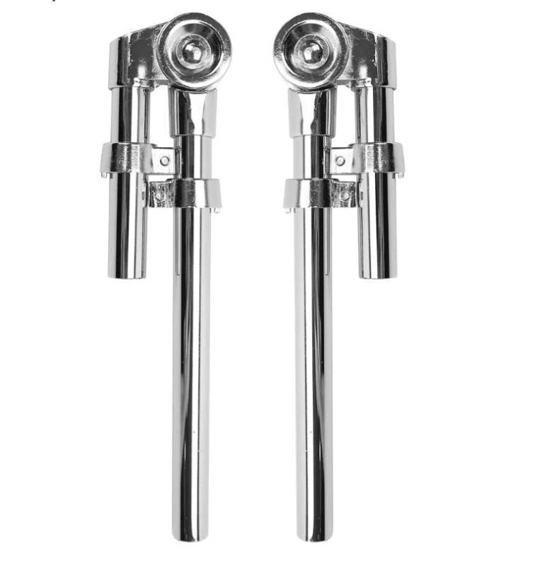 lot 59249 image: Tom Stand Mount Holder Percussion Clamp, Bass Drum Mounting Bracket, Hardware Parts Musical Instrument Replacement Accessory for Sound Drums - Retail $25