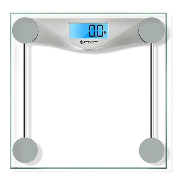 lot 39118 image: Scale for Weight  400lb Capacity Bathroom Scale with LCD Display. - Retail $20