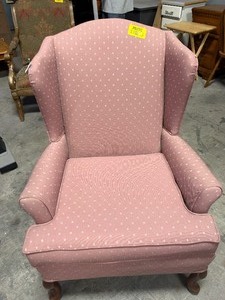 lot 35209 image: Light pink accent chair