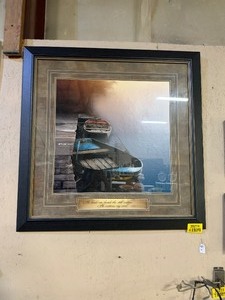 lot 35274 image: Large Framed and matted religious
