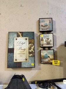 lot 35285 image: Spa Themed Art Work.