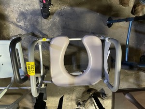 lot 35234 image: Homeland Raised toilet seat with handles