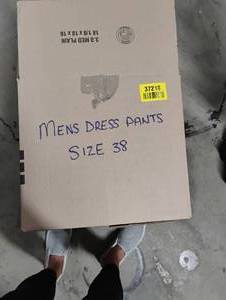 lot 37218 image: MENS DRESS PANTS SIZE 38