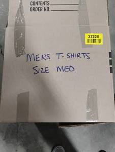 lot 37220 image: MENS T SHIRTS SIZE MED