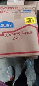 lot 37239 image: WOMENS BLOUSES XXL