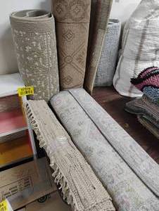 lot 37378 image: THROW RUGS