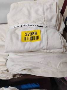 lot 37389 image: KING FITTED FLAT