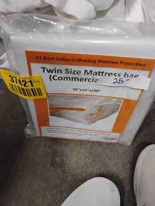 lot 37421 image: BRAND NEW TWIN SIZE MATTRESS BAG