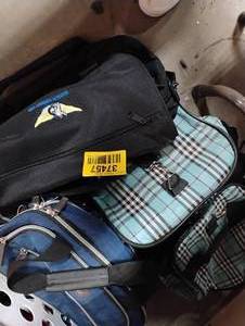 lot 37457 image: SMALL TRAVEL BAGS.