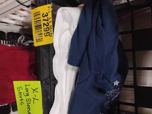 lot 37299 image: WOMENS X LARGE LONG SLEEVE SHIRTS