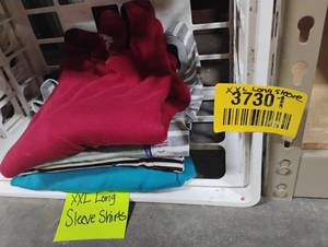 lot 37301 image: WOMENS XX LONG SLEEVE SHIRTS