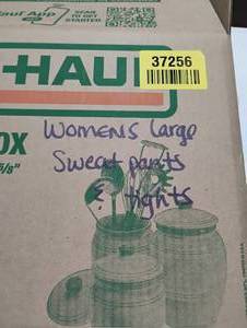 lot 37256 image: WOMENS LARGE SWEAT PANTS AND TIGHTS